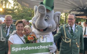 Erfolgreiche Spendenaktion des Schützenvereins