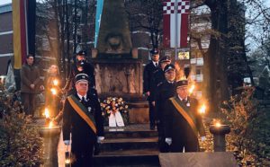 Kranzniederlegung zum Volkstrauertag